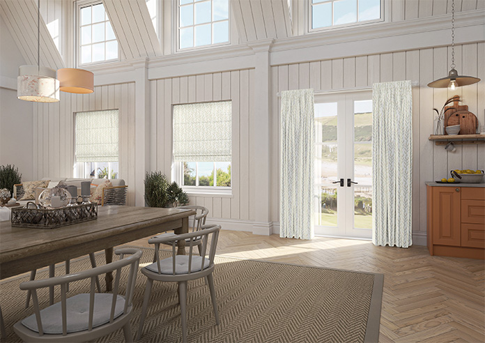 Boughton Faux Silk, Nectarine - Made to Measure Curtains - Image 8